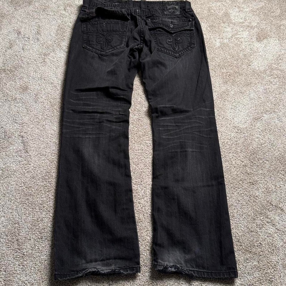 BLACK ROCK REVIVAL "STEVEN STRAIGHT" BUTTON FLAP DENIM